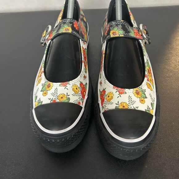 Converse Chuck Taylor Mary Jane Platform in Floral Blocking Size 7.5 - Picture 5 of 9